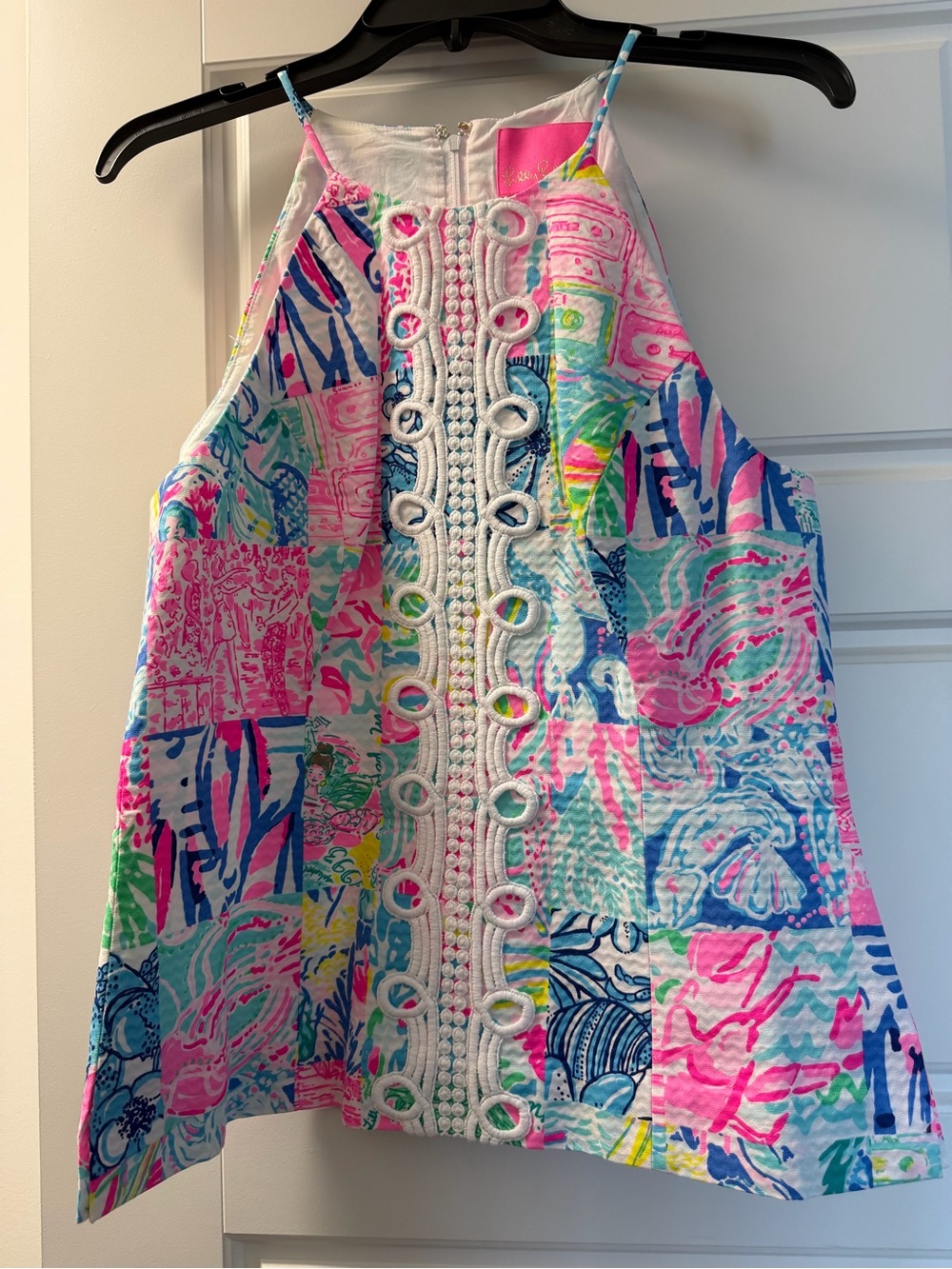 Lilly Pulitzer Pearl Top Pop Up Summer Remix NWT